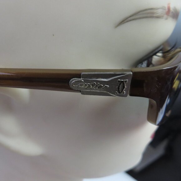 ❤️Vintage CARTIER Made in Italy Sunglasses HI2534 58 18 C66 main image 3